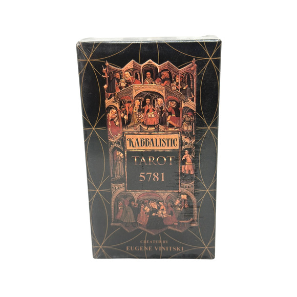 Other - Kabbalistic Tarot Mini Tarot Card Deck & QR Guidebook New-Sealed Package